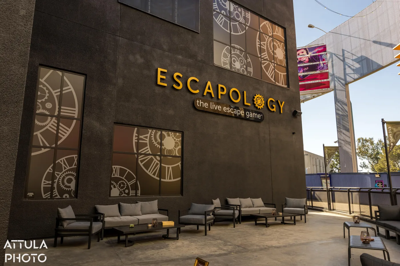 The Escapology building at Universal CityWalk